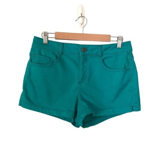 So Junior's Teal Green Shorts size 13 - Picture 1 of 6